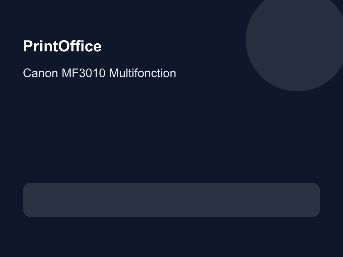Imprimantes PrintOffice